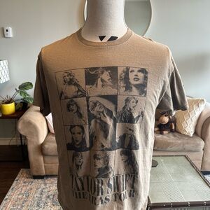 Taylor Swift The Eras Tour Brown T-Shirt
